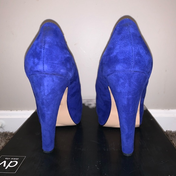 DV Dolce Vita Demi Mary Jane Pumps - Electric blue - Picture 5 of 8